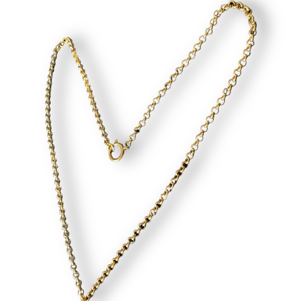 💕SOLD💕Juicy Couture Necklace Reversible Heart Pink Blue Gold Pendant Scottie - Picture 3 of 6